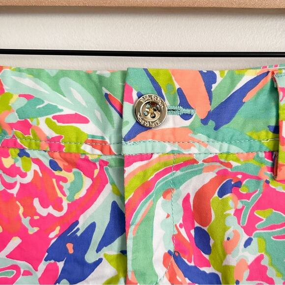 Lilly Pulitzer Callahan Shorts Green Size 4 - Picture 2 of 9
